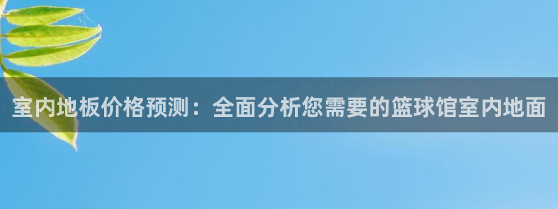 沐鸣2集团总部：室内地板价格预测：全面分析您需要的篮球馆室内地面